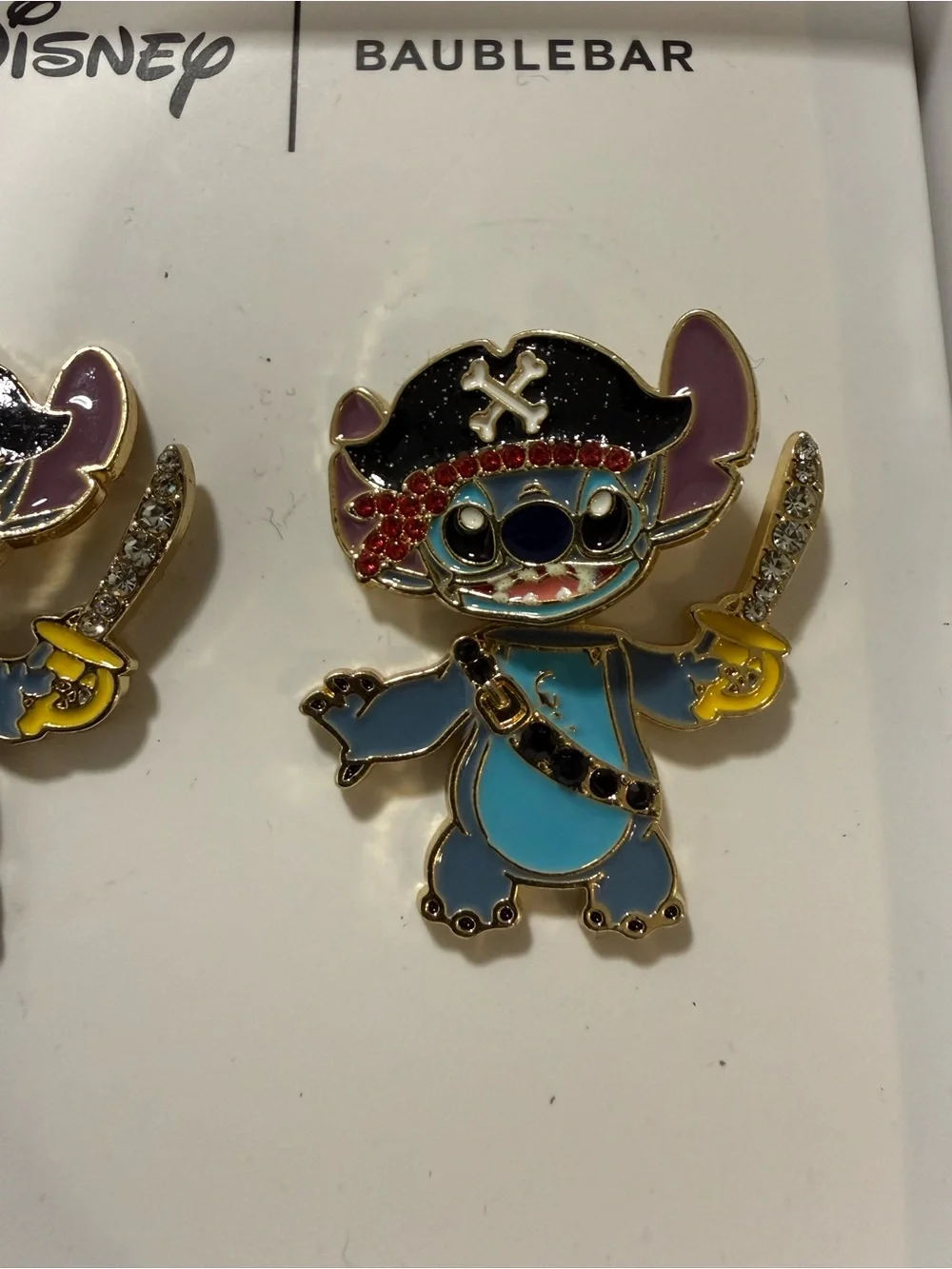BaubleBar Disney Stitch Pirate Earrings
